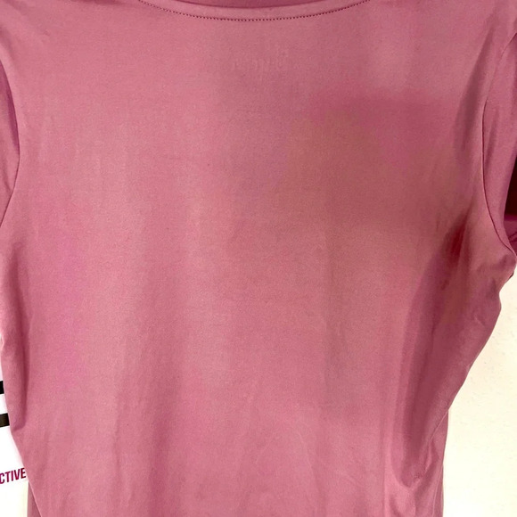 🆕 Fit Collective Mauve Short Sleeve Athletic Shirt - Picture 8 of 8